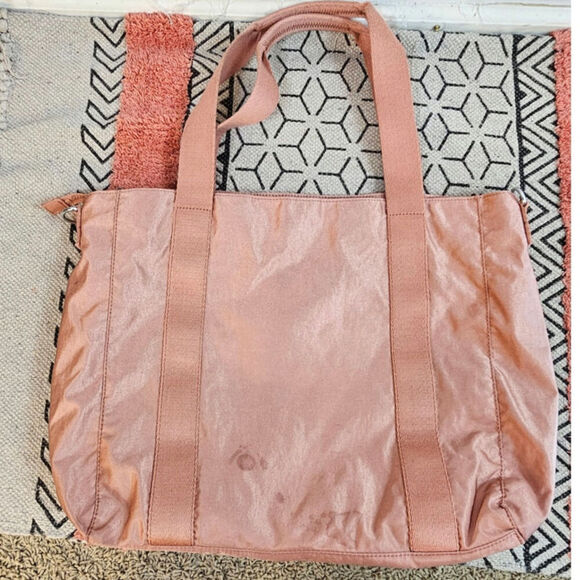 Kipling Asseni Tote Bag in Warm Rose Pink - Picture 3 of 13